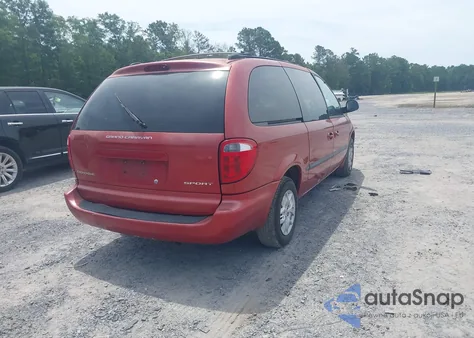 2002 Dodge Grand Caravan Sport z USA, uszkodzony, nr VIN 1B4GP44342B708858